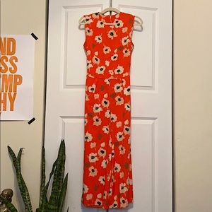 Fun, bright jumpsuit!